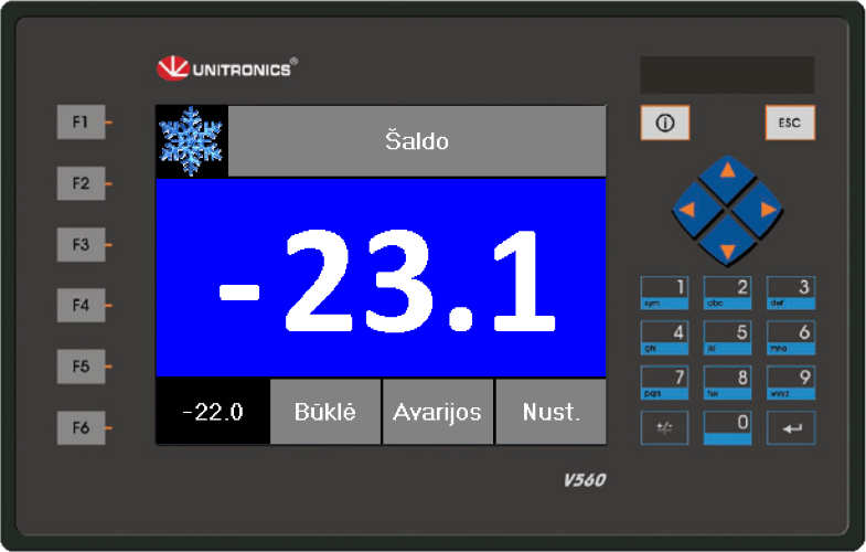 Pusnis control for fast freezing chamber